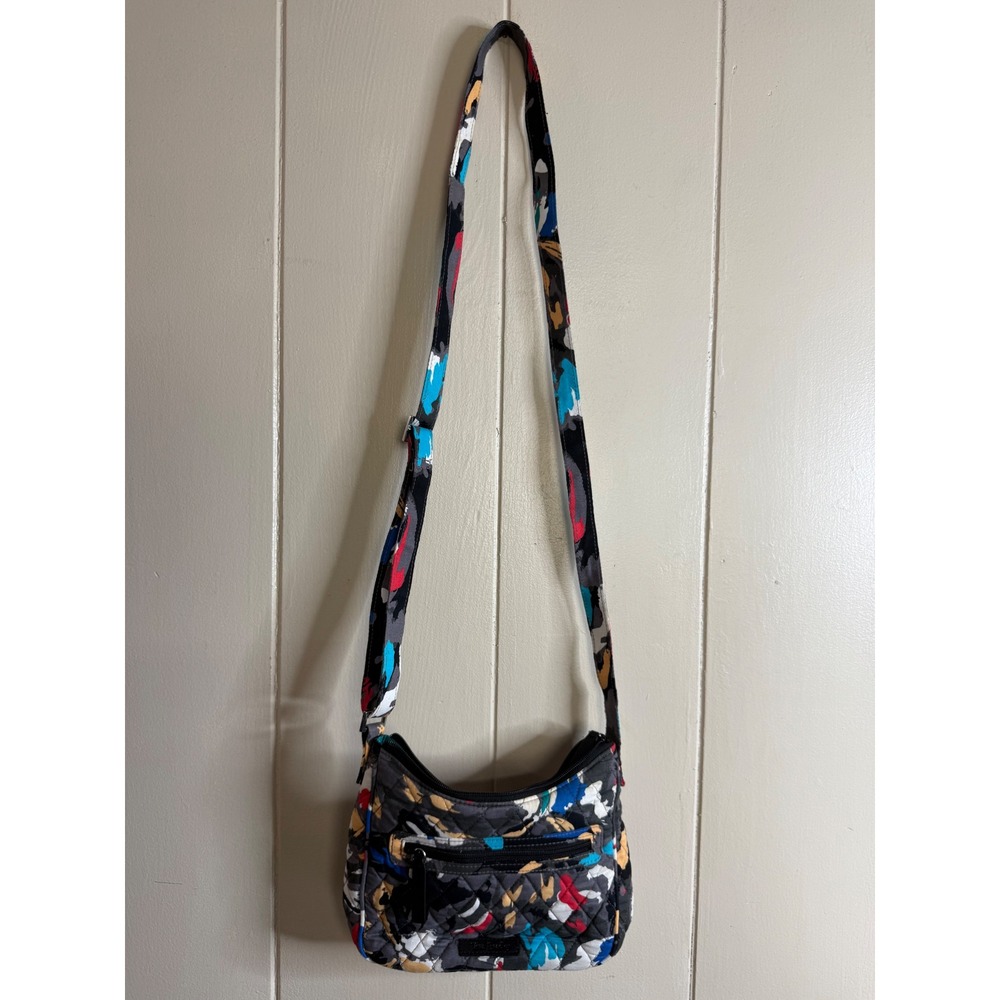 Vera Bradley Crossbody Bag‎ Women's Purse Quilted Multi Color Floral Lightweight